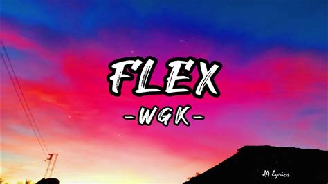 flex flex flex lyrics|flex lyrics wgk.